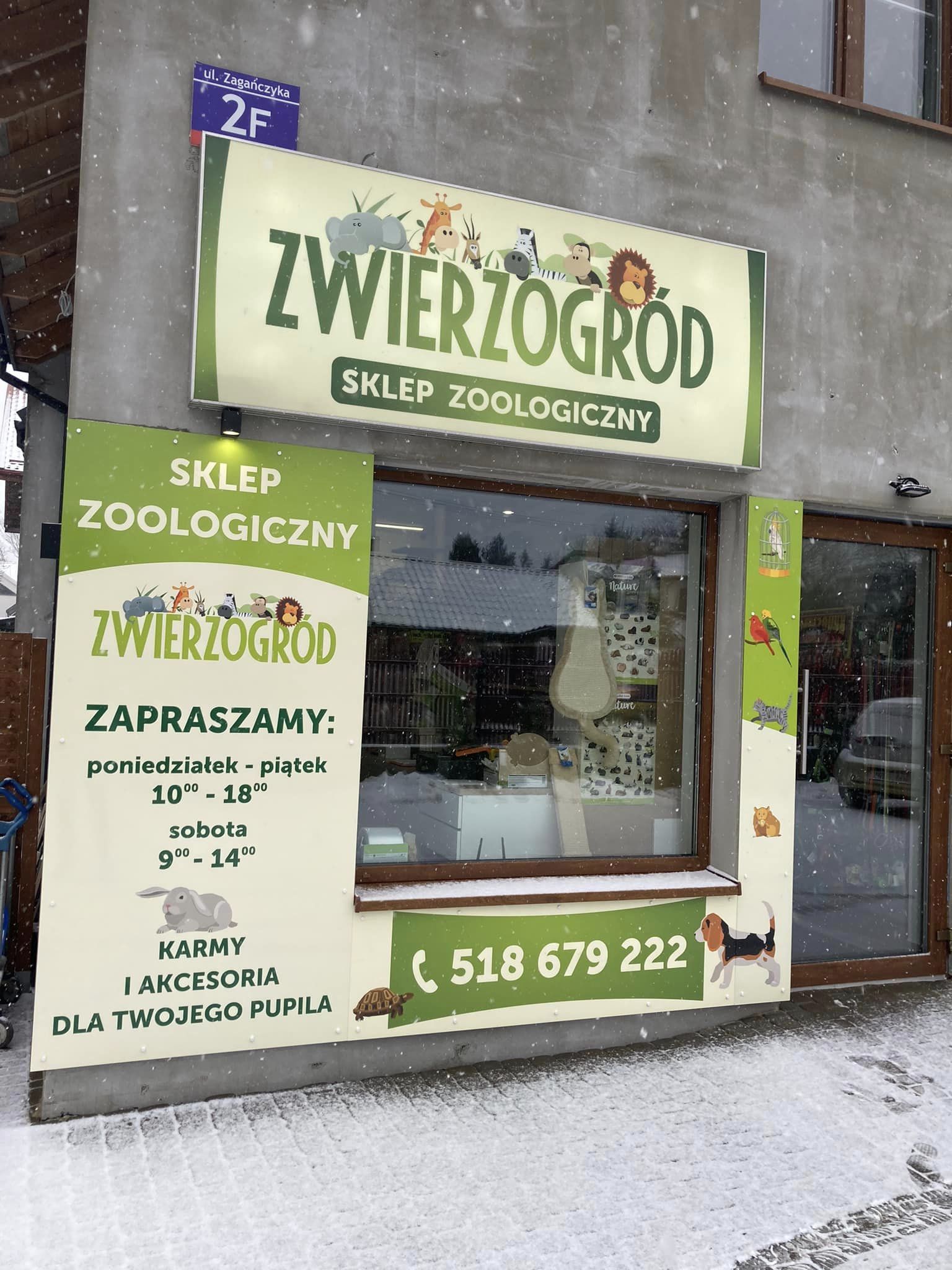 Zwierzogród Sklep Zoologiczny